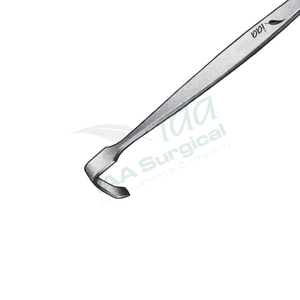 Retractor de heridas finas Guthrie quirúrgico, de doble punta, de acero inoxidable, manual, de alta calidad, reutilizable - Product Image 6