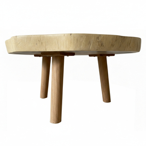 Mesa de Centro de Madera de Suar Sólida, Natural, Orgánica, Moderna, Duradera, Tallada a Mano, de Lujo, para Sala de Estar, Sostenible - Product Image 2