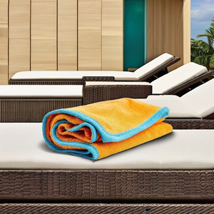 Toalla ultraligera compacta para acampar con tecnología de secado rápido para viajes al aire libre, senderismo, gimnasio, playa, natación y uso deportivo - Product Image 2