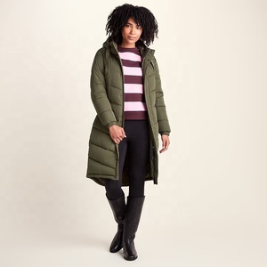 Chaqueta Acolchada Larga y Gruesa para Mujer, con Capucha y Bolsillos, Parka de Invierno - Product Image 3