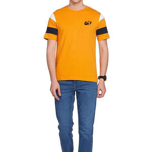 T-shirt pour homme en tissu confortable fabriqué au Pakistan, style personnalisé, vêtements décontractés pour homme - Product Image 4