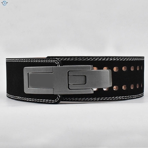High Quality Leather Weightlifting <b>Belt</b> for Gym <b>Exercise</b> Bodybuilding Fitness Training Equipment - Product Image 5