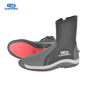 Botas de Buceo de Neopreno de 5 mm con Cremallera YKK, Suela de Goma Antideslizante de 3 Colores, Correa para Aletas, Puntera y Talón Reforzados OEM/ODM - Product Image 1