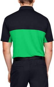 OEM-Polo de Golf de dos tonos para hombre, camisa de manga corta de algodón, ligera y suave para exteriores, a la moda - Product Image 5