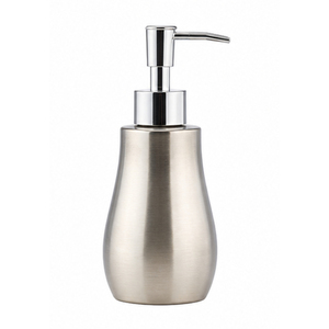 Wholesale Stainless Steel <b>Soap</b> Dispenser Countertop <b>Refillable</b> <b>Hand</b> Wash Liquid <b>Soap</b> Pump Rust-Resistant Luxury Bathroom Set - Product Image 1