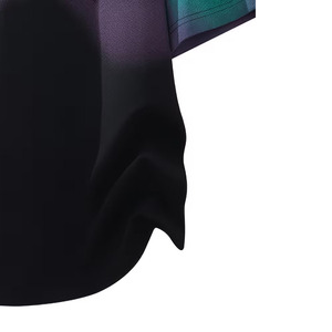 High Quality Men's Tie-Dyed Printed Short Sleeve Knitted Loose Fit <b>T</b>-Shirt Breathable Anti-Wrinkle Trendy Digital Printing - Product Image 6