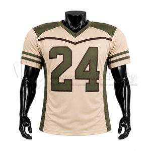 Uniforme de Fútbol Americano Personalizado, Sublimado, Transpirable, Ropa Deportiva de Alto Rendimiento, Fabricante OEM ODM - Product Image 3