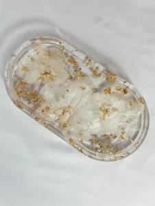 Stylish Resin Organizer <b>Tray</b> With Oval Shape For Modern Home Decoration And Storage Convenience - Product Image 4