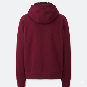 Sweat-shirts à capuche personnalisés en gros – Sweat-shirt noir à fermeture éclair - Product Image 4