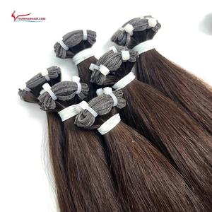 Vente en gros de bande de cheveux naturels 100% Extensions de cheveux de bande de cheveux humains vietnamiens grand en stock - Product Image 1