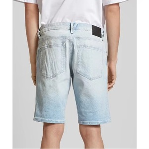 Pantalones Cortos de Mezclilla Personalizados Estilo Streetwear 2026, Pantalones Cortos de Mezclilla de Algodón Oscuro Desgastado, Pantalones Cortos de Mezclilla Vintage para Hombre, Jeans de Moda para Hombre - Product Image 2