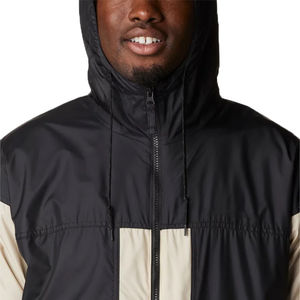 Chaqueta Cortavientos de Primera Calidad para Hombre, Cuello Alto, Logotipo Frontal, Transpirable, Impermeable, con Capucha, 100% Nailon, para Uso en Softbol - Product Image 3