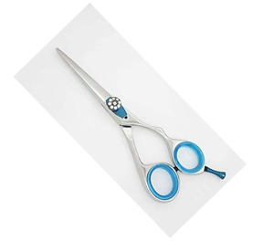 Tijeras de Peluquería Profesionales de Acero Inoxidable de Grado Industrial, con Mango Largo para Diestros, 28 Dientes, para Salón de Belleza, OEM - Product Image 3