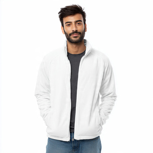 Vestes polaires d'hiver pour hommes à col montant et fermeture éclair, style urbain - Product Image 4