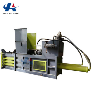 Presse à balles de pneus et de cartons usagés hydrauliques Presse à balles pour <span class=keywords><strong>ferraille</strong></span> Compacteur de <span class=keywords><strong>ferraille</strong></span> Contrôlé par PLC Automatique Haute Productivité - Product Image 2