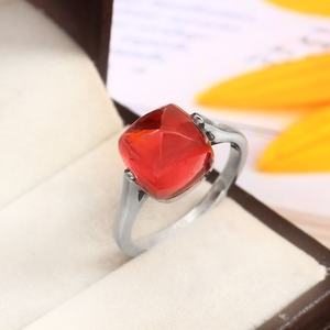 Lab Grown Tourmaline IGI Certified <b>925</b> Sterling <b>Silver</b> 9K 14K Gold Plated 10mm Cushion Cut 8CT Anniversary Promise <b>Ring</b> Women - Product Image 4