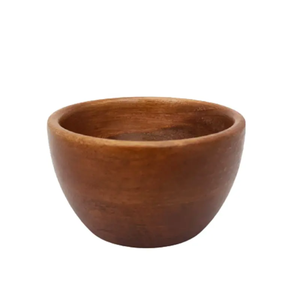 Grands bols décoratifs en bois véritable pour salades et fruits, bols à nourriture en bois écologiques modernes pour restaurant, vaisselle de mariage - Product Image 6
