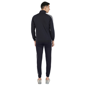 Mens Taiwan Sports Four-Way Stretch Skinny Solid Lightweight Spandex/<b>Polyester</b> <b>Tracksuit</b> Comfortable Premium Velour Active Wear - Product Image 5