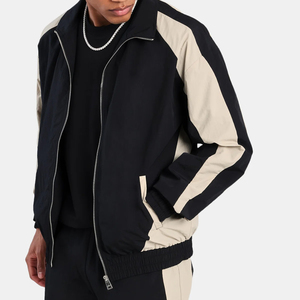 Nuevo Conjunto Deportivo de Invierno para Hombre con Capucha y Logotipo Personalizado, Chaqueta Cortavientos Informal, 100% Nailon de Secado Rápido - Product Image 6
