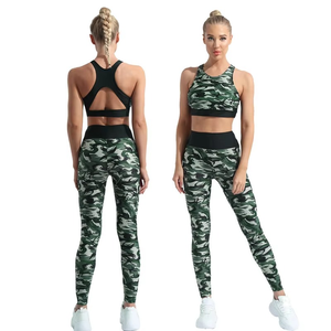 Conjunto de Yoga de Cintura Alta para Mujer, 420 GSM, Ropa Deportiva sin Costuras, a Prueba de Sentadillas, para Gimnasio, Proveedor al por Mayor - Product Image 5