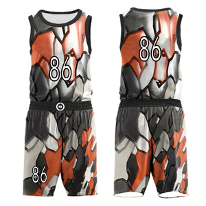 Conjunto Deportivo Cómodo con Costuras Reforzadas y Construcción Transpirable, Uniforme de Baloncesto - Product Image 1
