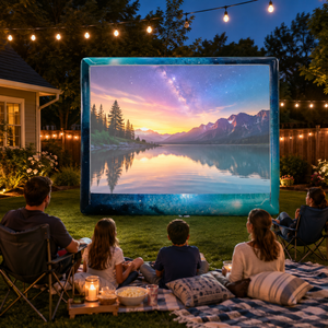 Pantalla Inflable Gigante Personalizada para Cine al Aire Libre con Proyector, para Fiestas y Eventos en el Patio Trasero, Alquiler - Product Image 6