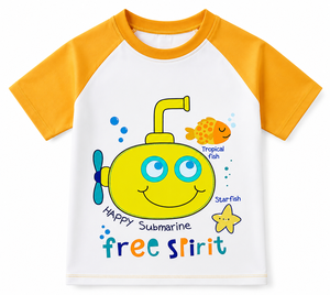 <b>Boy</b> Swimming Beach Top Lightweight Comfortable Sun Protection Shirt Kids Surf Wear T Shirt for <b>Boys</b> Breathable UV Protective Tee - Product Image 3