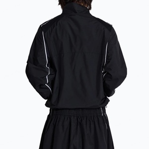 Custom Logo Men's Waterproof Windbreaker <b>Jacket</b> Paneled Windproof Zipper Wholesale Outdoor Nylon <b>Lightweight</b> Hiking <b>Jacket</b> - Product Image 4