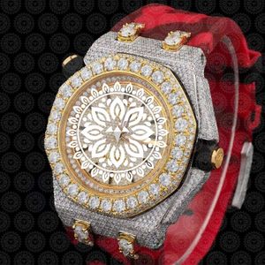 Luxury Stainless Steel <b>Watch</b> 42mm Analog <b>Mechanical</b> Luminous Men Fashion Red Leather Band Sapphire Crystal Case - Product Image 3