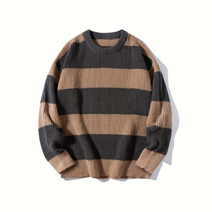 Nouveau pull en tricot, collection hiver, tissu doux et chaud, manches longues, style décontracté, coupe ajustée, confortable, tricot classique - Product Image 3