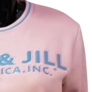 เสื้อสเวตเชิ้ตคอกลมแบบคัสตอม แจ็คแอนด์จิล ผ้าฟลีซเนื้อนุ่มพรีเมียม ปักโลโก้ แขนยาว สวมใส่สบายได้ทั้งชายและหญิง - Product Image 5