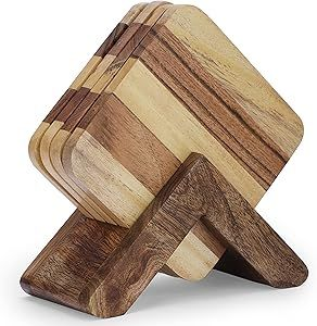 Sous-verres en bois poli de luxe pour une expérience culinaire haut de gamme et un accueil élégant des invités - Product Image 6