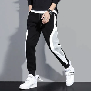 New Design Fashion Canvas Jogger Pants <b>Men</b> High Quality Custom Logo Streetwear Style <b>Overall</b> 100% Cotton Casual Breathable - Product Image 4