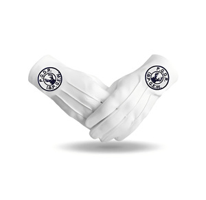 Gants formels élégants en coton blanc Past Grand Daughter Ruler Elks of the World - Product Image 1