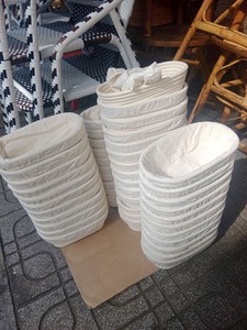 Disponible |   Cesta de fermentación de pan de ratán ecológica y reutilizable para levantar masa y hornear masa madre - Product Image 3