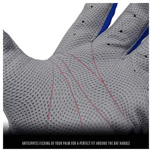 Lightweight Baseball Batting Gloves Flexible Back Professional Batting Gear High-Grip Sheepskin Leather Sports Gloves OEM - Product Image 5