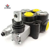 Vanne hydraulique monobloc Hy-Waloil 25 GPM, vanne de commande hydraulique à double effet, verrouillage pour tracteurs compacts