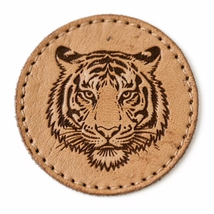 Custom Patch Laser Engraving Brand Logo Leather Embossed Repair Patch Label Blanks Tag Leatherette Patches for Jeans Beanie Hat - Product Image 1