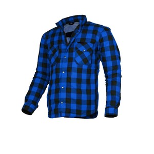 Chemise en flanelle neuve en gros, chemise en flanelle sur mesure pour motard grande taille, chemise à manches longues pour homme au design hip-hop - Product Image 4