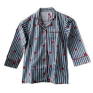 New Arrival Women's 100% Cotton Indian Screen Printed <b>Pyjama</b> Night Set Quick Dry V-neck Long Sleeves Casual - Product Image 1