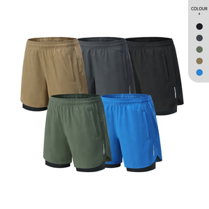 Pantalones Cortos Deportivos para Hombre SELF INDUSTRIES, Casuales, de Secado Rápido, Transpirables, de Poliamida, con Parches, Cintura Elástica, 220g, Personalizables - Product Image 3