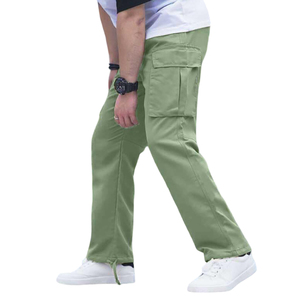 High Street Men's Denim <b>Jean</b> Pants 6 Pockets Cargo with Custom Logos Plus Size Winter Collection OEM Service Price - Product Image 4