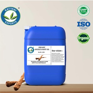 Organic Pure Angelica Root Essential Oil Natural Angelica Archangelica Steam Distilled Root Oil - Cosmetic Grade - <b>Bulk</b> Supplier - Product Image 4