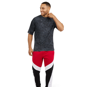 T-shirts vintage délavés à l'acide pour hommes de qualité supérieure, personnalisés, 100 % coton, coupe classique, tricotés OEM - Product Image 2