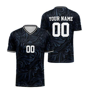 เสื้อฟุตบอลสีน้ำเงินดีไซน์ปี 2026 คุณภาพสูง ขายดี ผลิตจากโพลีเอสเตอร์ 100% แห้งเร็ว เป็นมิตรกับสิ่งแวดล้อม ไซส์ XL ใหญ่พิเศษ เหมาะสำหรับสโมสรและทีม - Product Image 6