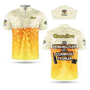 High Quality Breathable 3D Sublimation <b>Baseball</b> Jersey Sportswear Customized Quarter-Zip T-Shirt Wholesale - Product Image 6