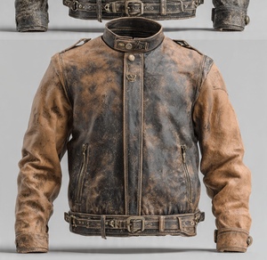 HIGH QUALITY PREMIUM LEATHER JACKET VERY CLASSY AND <b>COOL</b> - Product Image 2
