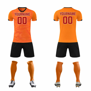 ชุดฟุตบอลไซส์พลัสใหม่ปี 2027 ระบายอากาศได้ดี แห้งเร็ว ผลิตจากโพลีเอสเตอร์ 100% คุณภาพดีที่สุด สำหรับฝึกซ้อมทีม - Product Image 6