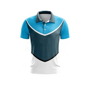Uniformes de cricket personnalisés pour hommes en polyester de haute qualité, nouveaux modèles de maillots, uniformes de cricket avec logo personnalisé, couleur personnalisée, meilleur nouveau modèle - Product Image 2