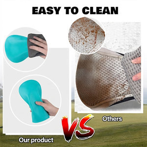 Housse de protection pour club de golf imperméable de haute qualité, design uni, protection supérieure pour la tête du club, doublure intérieure douce, bandes élastiques haute résistance - Product Image 3